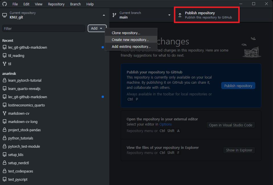 Git, Github and Markdown